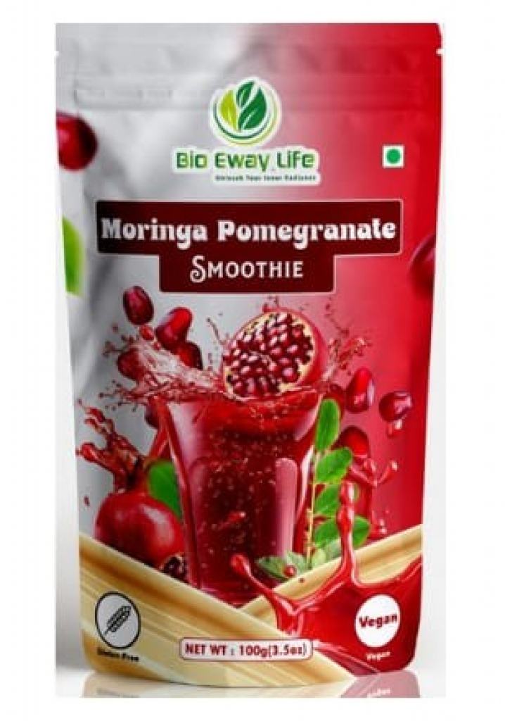 Moringa Pomegranate Smoothie